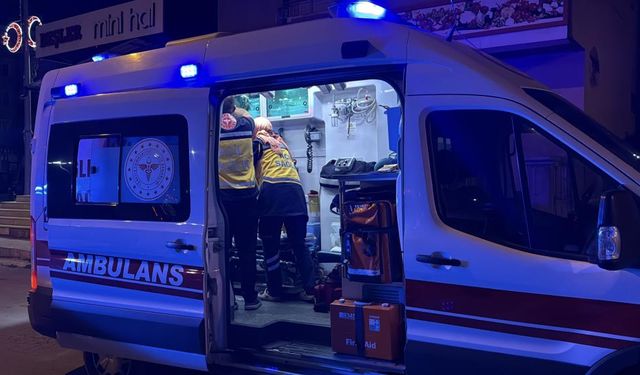 Araç içerisinde patlama: 3 çocuk yaralandı