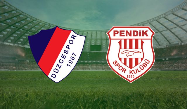 CANLI | Düzcespor - Pendikspor maçını canlı izle (Maç Linki)