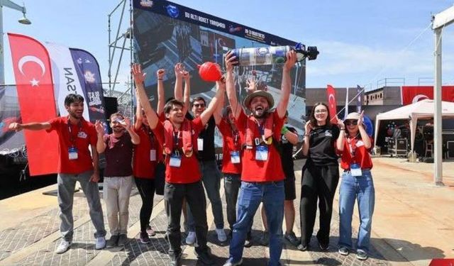 Şahinbey Belediyesi sponsor olmuştu! İTÜ Sungur Roket Takımından büyük başarı