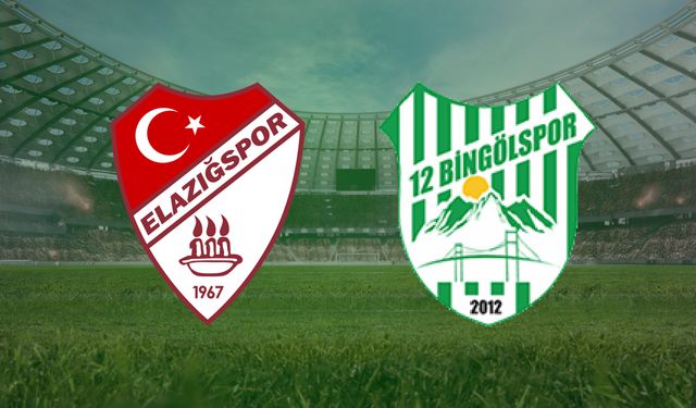 CANLI | Elazığspor - 12 Bingölspor maçını canlı izle (Maç Linki)
