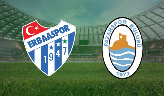 CANLI | Erbaaspor- Pazarspor maçını canlı izle (Maç Linki)