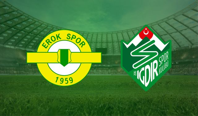 CANLI | Erokspor- Iğdır FK maçını canlı izle (Maç Linki)