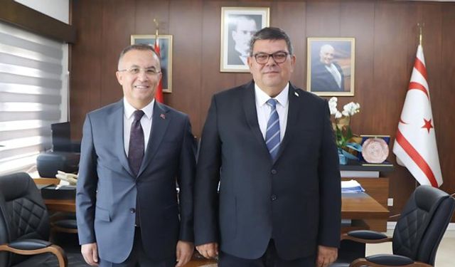 Gaziantep Valisi Çeber’den KKTC’de önemli temas! Ortak projeler konuşuldu