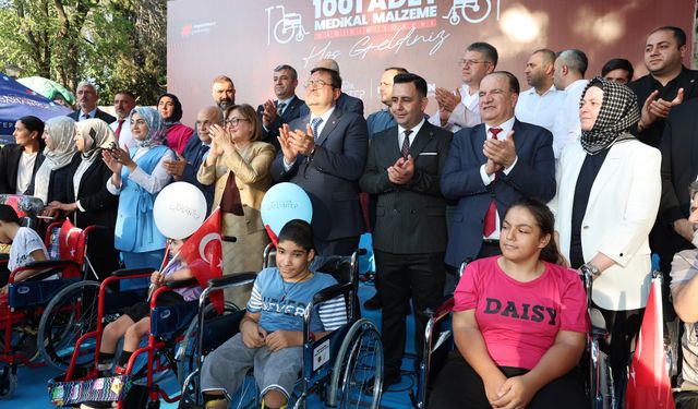 Gaziantep Büyükşehir’den engellilere 1001 destek