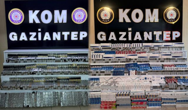 Gaziantep'te kaçakçılara geçit yok! Bakın neler ele geçirildi…