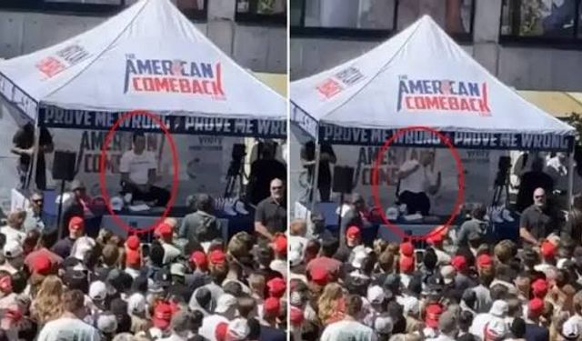 Trump'a yakınlığıyla biliniyor! Konuşma yaparken boynundan vuruldu