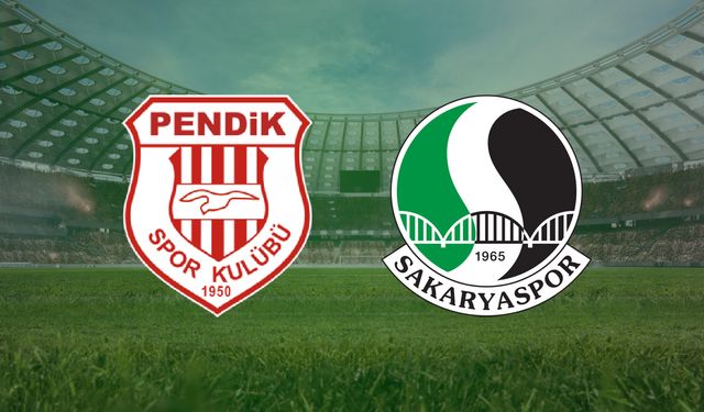 CANLI | Pendikspor- Sakaryaspor maçını canlı izle (Maç Linki)