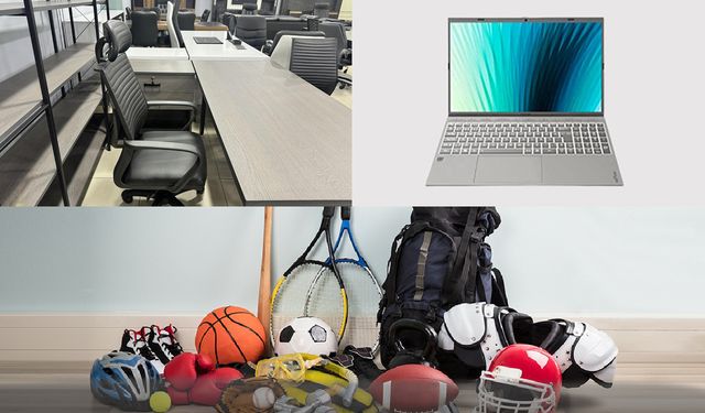 BÜRO MOBİLYALARI , BİLGİSAYAR VE SPOR MALZEMELERİ SATIN ALINACAKTIR