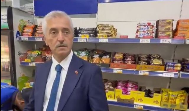 Tahmazoğlu kantinleri denetledi, fiyatlar karşısında şaşkınlığını gizleyemedi! İşte o anlar