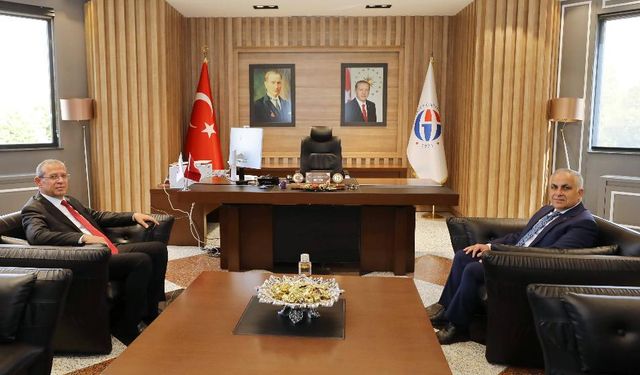 GAÜN’de önemli görüşme! İş birliği imkânları değerlendirildi