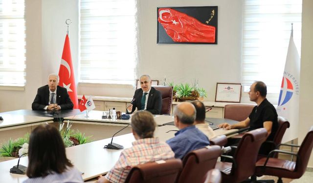 GAÜN’de “AB fonlarına giriş” toplantısı yapıldı