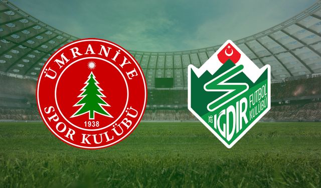 CANLI | Ümraniyespor- Iğdır FK maçını canlı izle (Maç Linki)