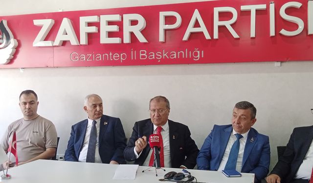 Gaziantep Zafer Partisi'nden seçim çalışması açıklaması