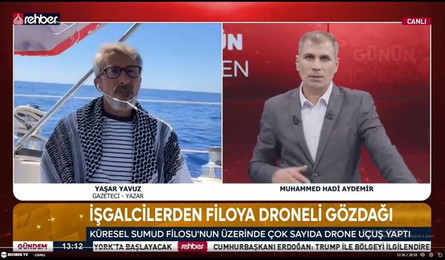 Gazeteci Yaşar Yavuz, Küresel Sumud Filosu’ndan son durumu aktardı! Gazze’deki abluka kırılacak!
