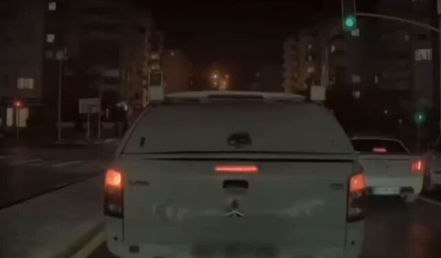 Gaziantep Valiliği duyurdu: Trafik kuralarını hiçe sayan sürücüye işlem!