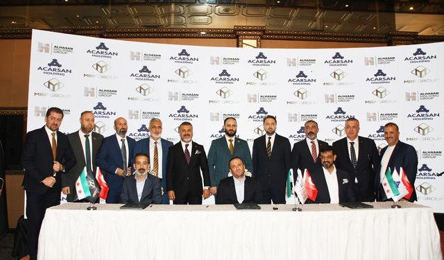 İmzalar Halep’in yeniden imarı için atıldı