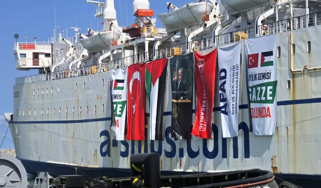 Türkiye'den Gazze'ye tam destek! 17. İyilik Gemisi Mısır’a ulaştı
