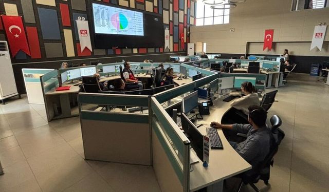 Gaziantep'te 112'ye milyonlarca asılsız ve gereksiz çağrı geldi