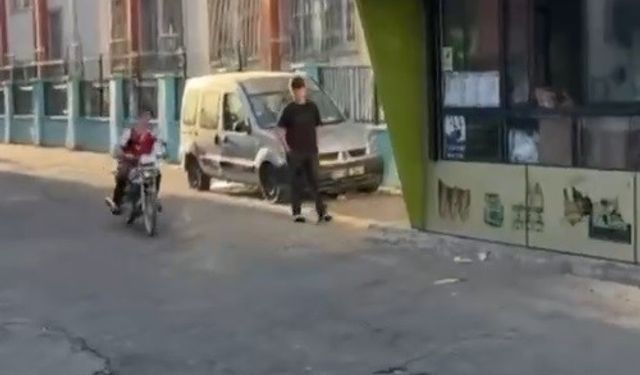 Gaziantep’te motosiklet kullandığı anları paylaştı! Para cezası uygulandı