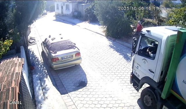 Önlem için takmıştı, kendi ölümünü kaydetti! Video haber…