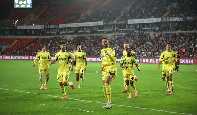 Fenerbahçe, Gaziantep FK'yı üst üste 10. kez mağlup etti