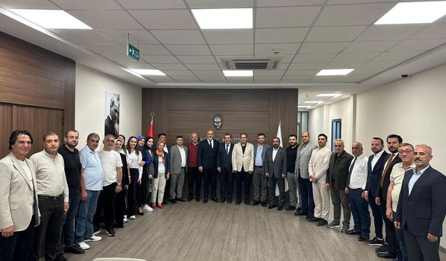AK Parti Şehitkamil Teşkilatından Aslansoy’a ziyaret! Birlikte güçlüyüz