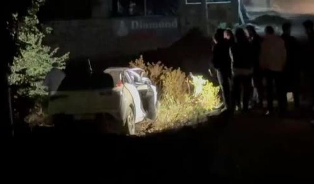 Dur ihtarına uymayan araç faciaya davetiye çıkardı! Yaralılar var