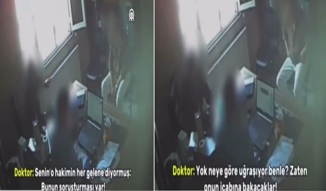 Gaziantep’te usulsüz sağlık raporu düzenleyen doktordan Hakime şok tehdit… İcabına bakacaklar!