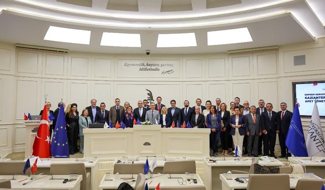 Gaziantep’te deprem ve afet yönetimine yönelik önemli toplantı
