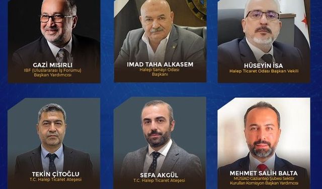 Gaziantep’te Türkiye- Suriye ticari ilişkilerinde yeni dönem paneli düzenlenecek