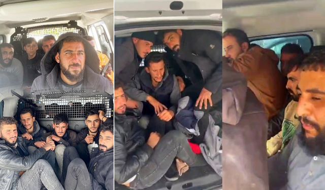 Şüphe üzerine durdurulan araçta şok manzara! Göçmen taciri tutuklandı