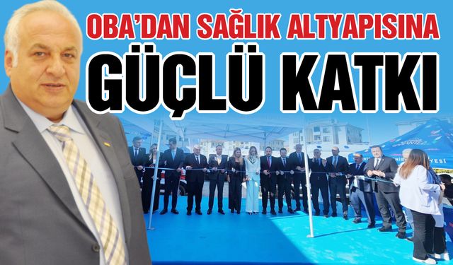 Özgüçlü Ailesi hayırda da yarışıyor! Gaziantep sağlığına büyük katkı