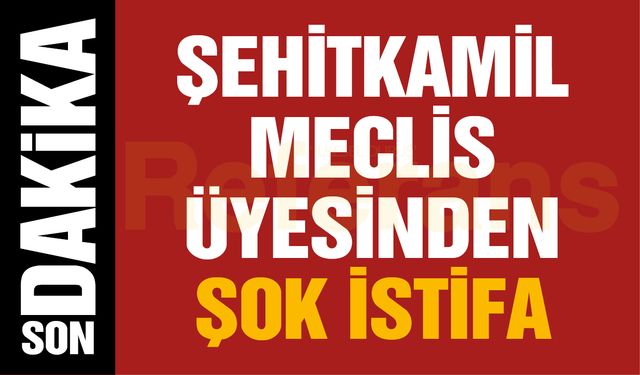 Şehitkamil’de ŞOK istifa! Meclis üyesi partisinden istifa ettiğini duyurdu!