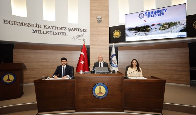Şahinbey Meclisinde Encümen ve Komisyon seçimleri yapıldı! İşte o isimler…