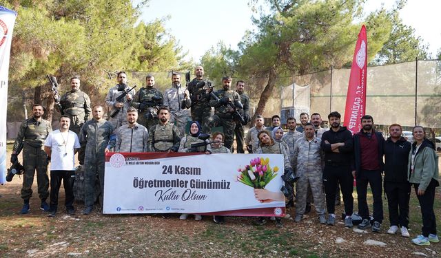 Şehitkamil Belediyesi’nde 24 Kasım’a özel etkinlik! Öğretmenler doyasıya eğlendi