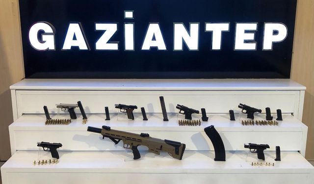 Gaziantep’te operasyon! Adeta cephanelik çıktı