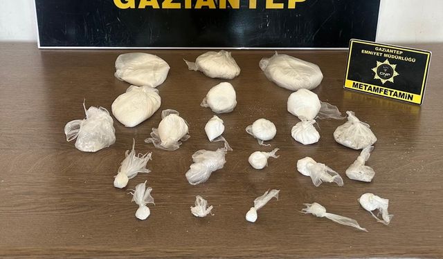 Gaziantep’te zehir operasyonu! 1 kişi tutuklandı