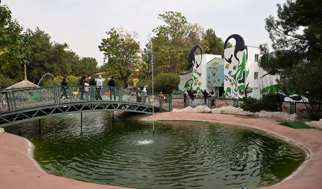 Gaziantep Doğal Yaşam Parkı, ara tatilde 325 bin kişiyi ağırladı