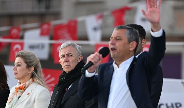 CHP Genel Başkanı Özel, partisinin Kilis mitinginde konuştu