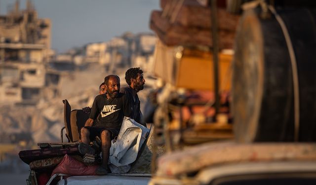 Gazze'de Filistinliler yeniden göçe zorlanıyor