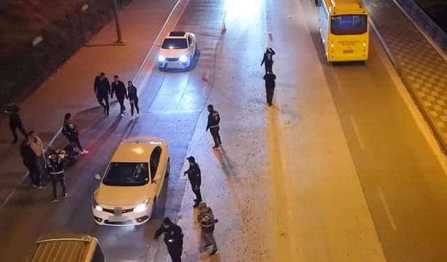 Gaziantep Emniyetinden şok uygulama! Huzur-27 uygulamasında 9 şüpheli yakalandı