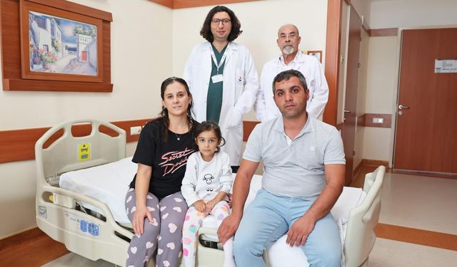 6 yaşında felç geçiren hasta Gaziantep'te şifa buldu
