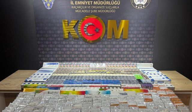 Gaziantep’in komşu ilinde kaçakçılık operasyonu! Bakın neler ele geçirildi…
