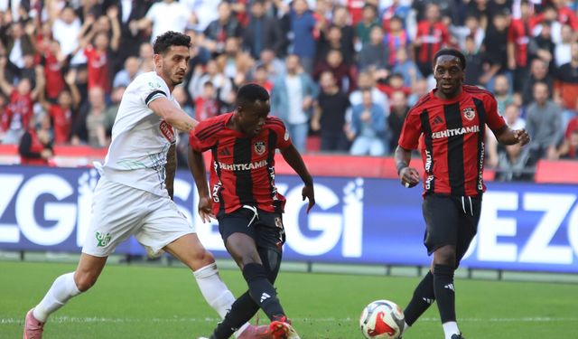 Gaziantep FK 1 puanla yetindi!