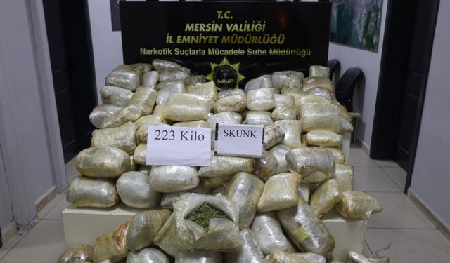 Yurtdışından gelen tırda çıkanlar şaşırttı! Kilolarca uyuşturucu ele geçirildi…