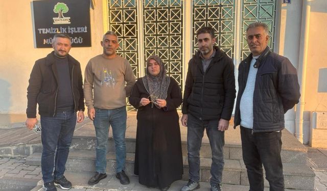 Gaziantep'te düşürdüğü 40 gram altın çöplükte bulundu! Gözyaşlarına hakim olamadı