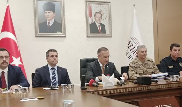 Gaziantep Valisi Kemal Çeber kentin huzur tablosunu paylaştı: En çok operasyon yapılan 3. Şehir!