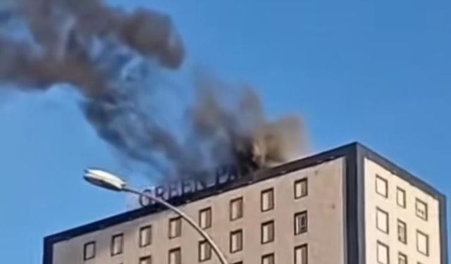 Son dakika: Gaziantep’te otel yangını!