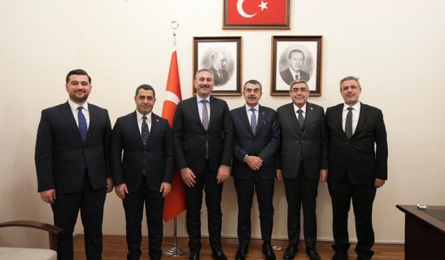 Gaziantep Milletvekilleri Milli Eğitim Bakanı’nı ziyaret etti: Gaziantep’in eğitim projeleri masaya yatırıldı