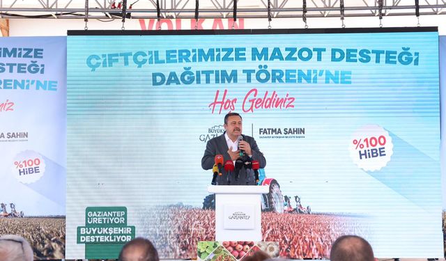 Gaziantep’te üreticilere önemli destek! İstihdamı artırmaya devam edeceğiz…